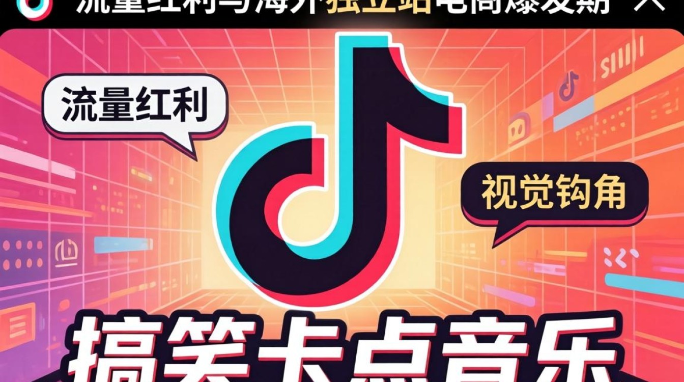 TikTok 搞笑卡点音乐独立站建站海外电商指南