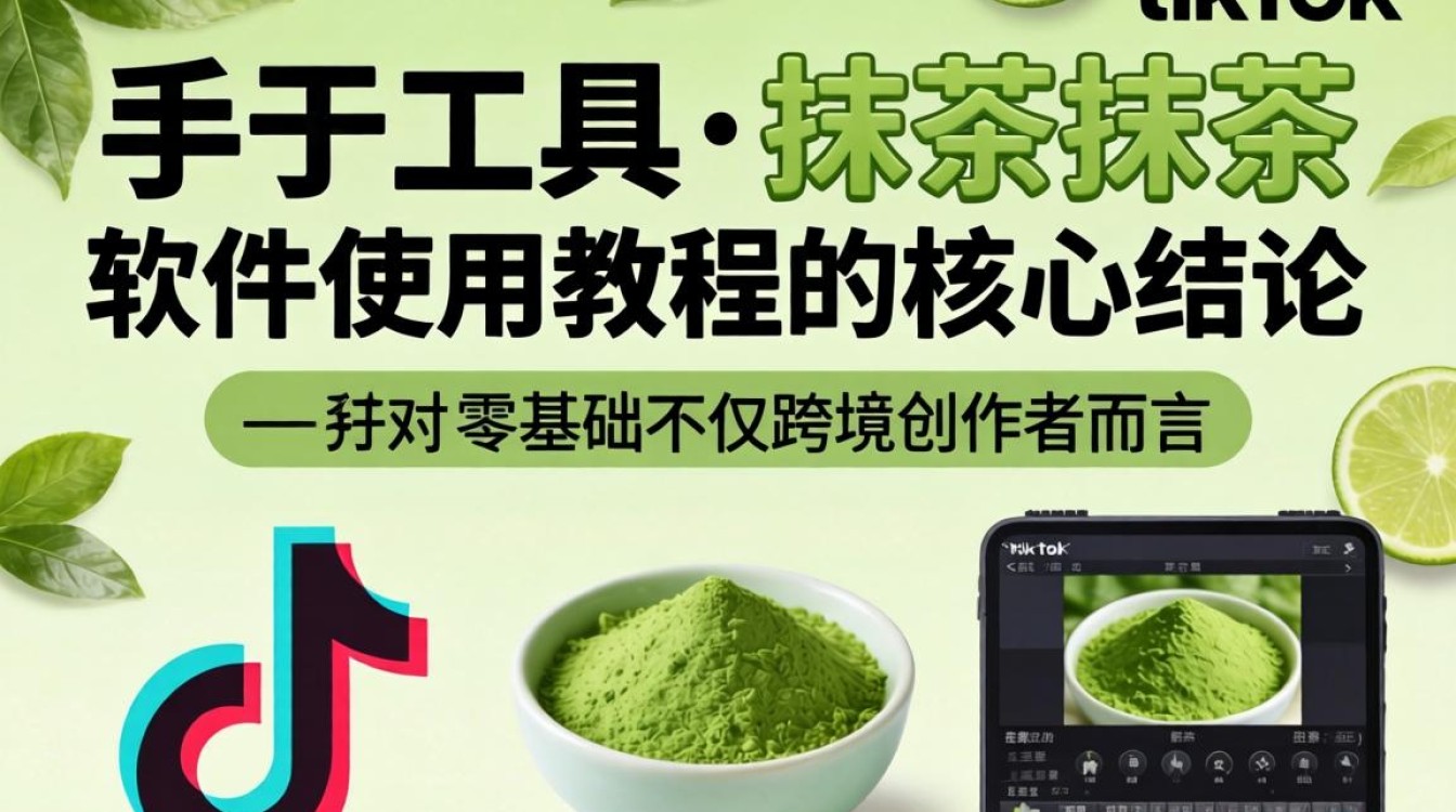 新手工具抹茶抹茶tiktok 软件使用教程