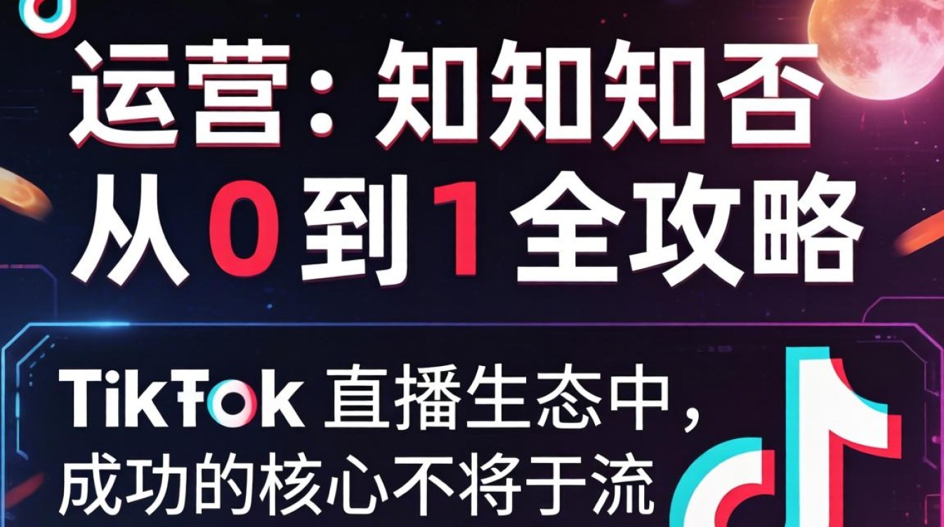 直播运营知否知否tiktok从0到1全攻略