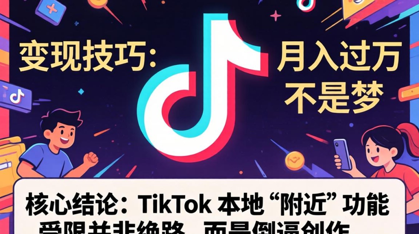 TikTok 附近用不了怎么解决