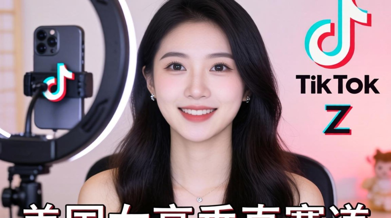 短视频制作美国女高 TikTok 提升视频质量