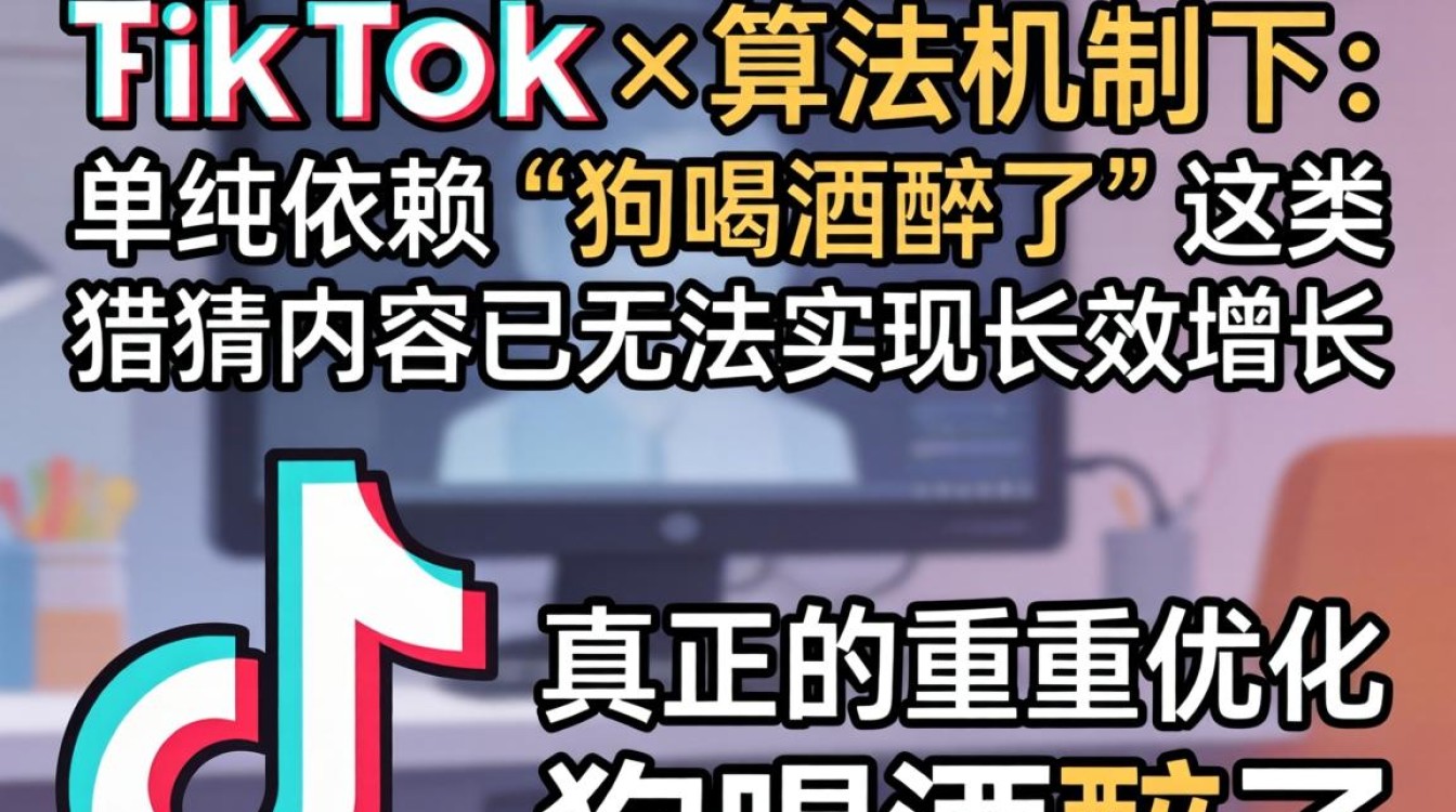 狗喝酒醉了 tiktok 怎么突破流量池