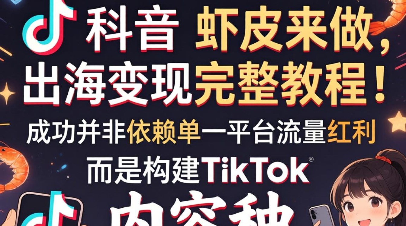 TikTok 虾皮运营技巧与变现流程详解