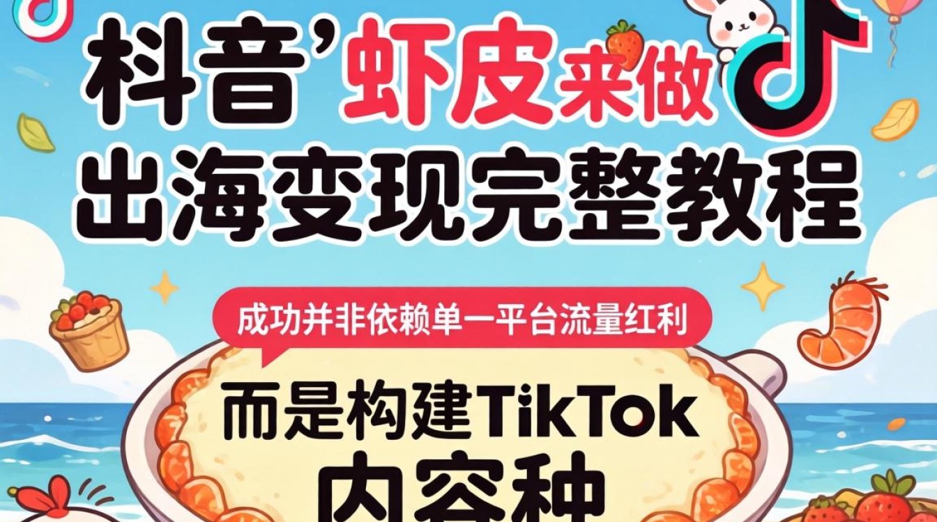 TikTok 虾皮运营技巧与变现流程详解