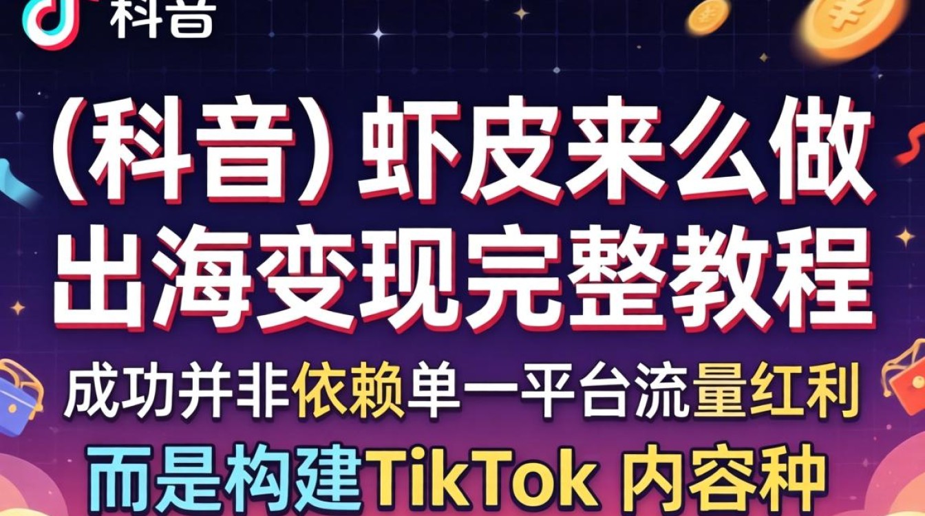 TikTok 虾皮运营技巧与变现流程详解