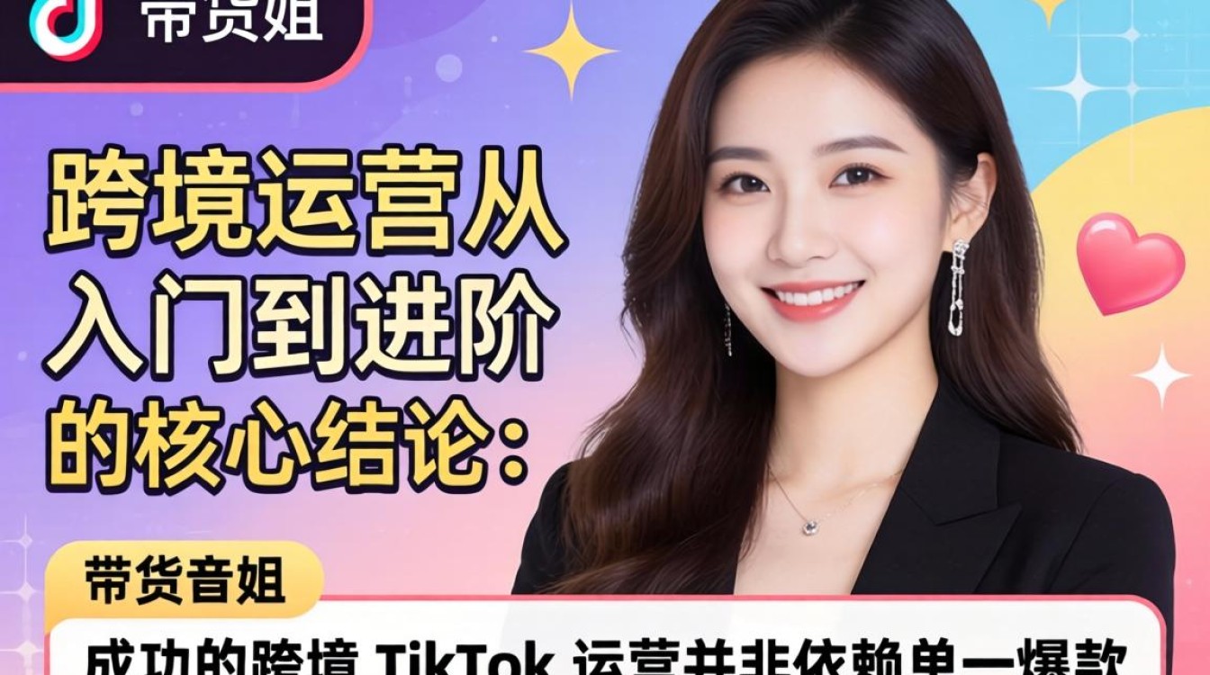 TikTok 带货一姐跨境运营从入门到进阶