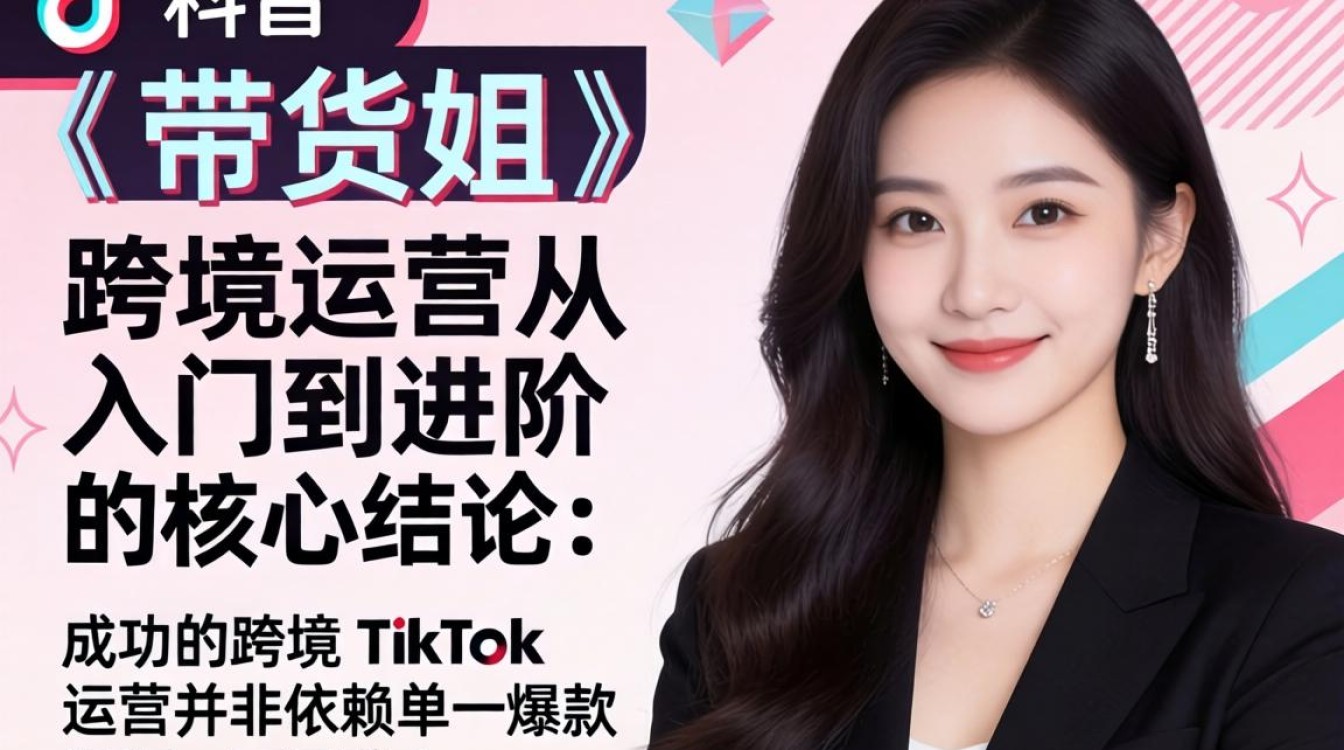 TikTok 带货一姐跨境运营从入门到进阶