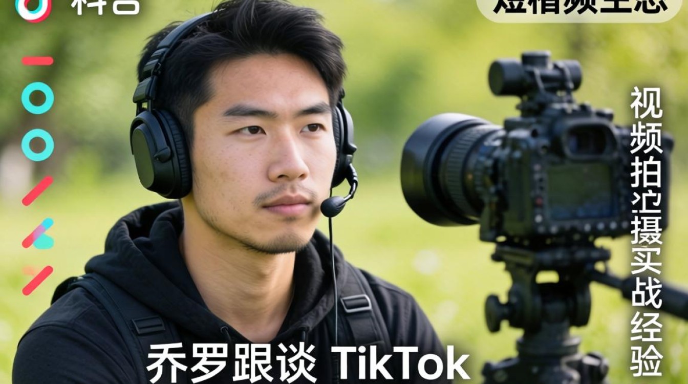 视频拍摄乔罗跟谈 TikTok 提升画面质感