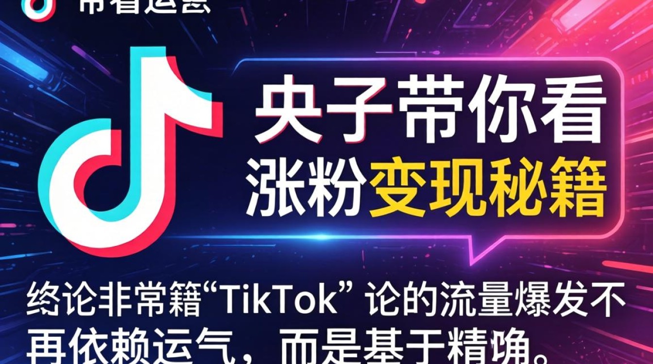 账号运营东子带你看tiktok涨粉变现秘籍