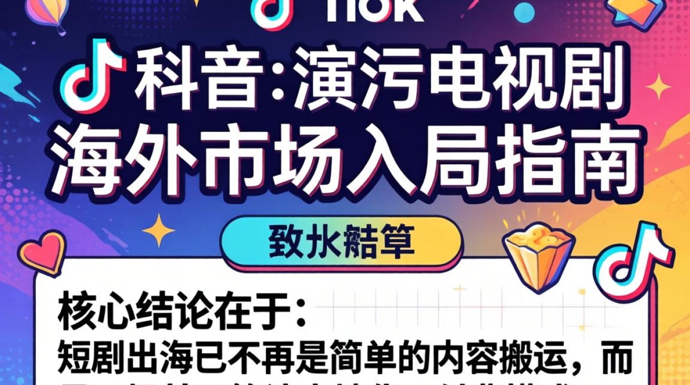 TikTok 演电视剧 海外市场入局指南