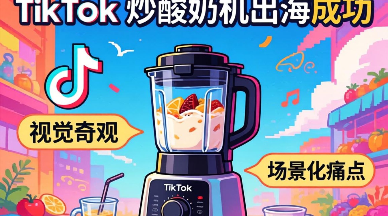 TikTok 炒酸奶机 出海内容创作技巧