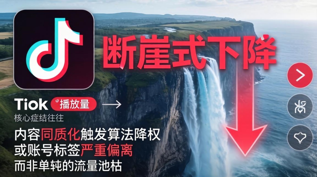 TikTok 播放量突然降低怎么办