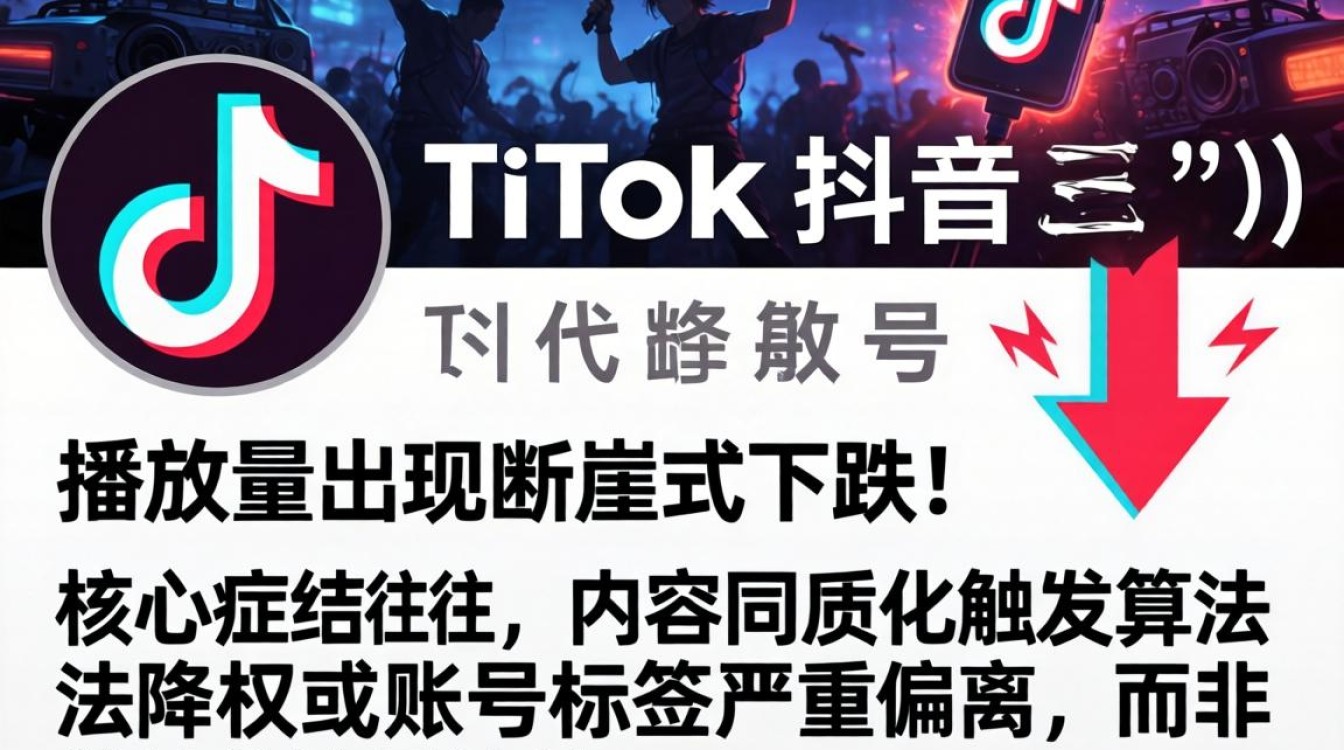 TikTok 播放量突然降低怎么办