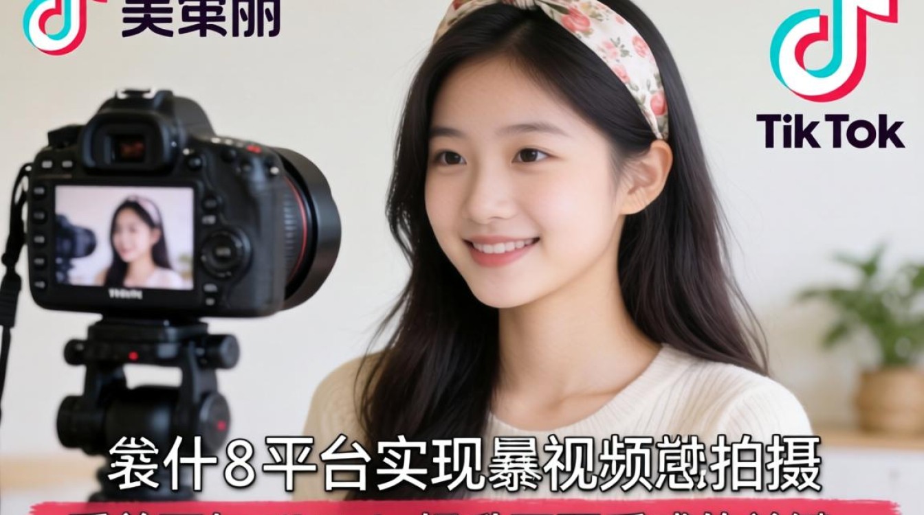 视频拍摄爱美丽在tiktok提升画面质感