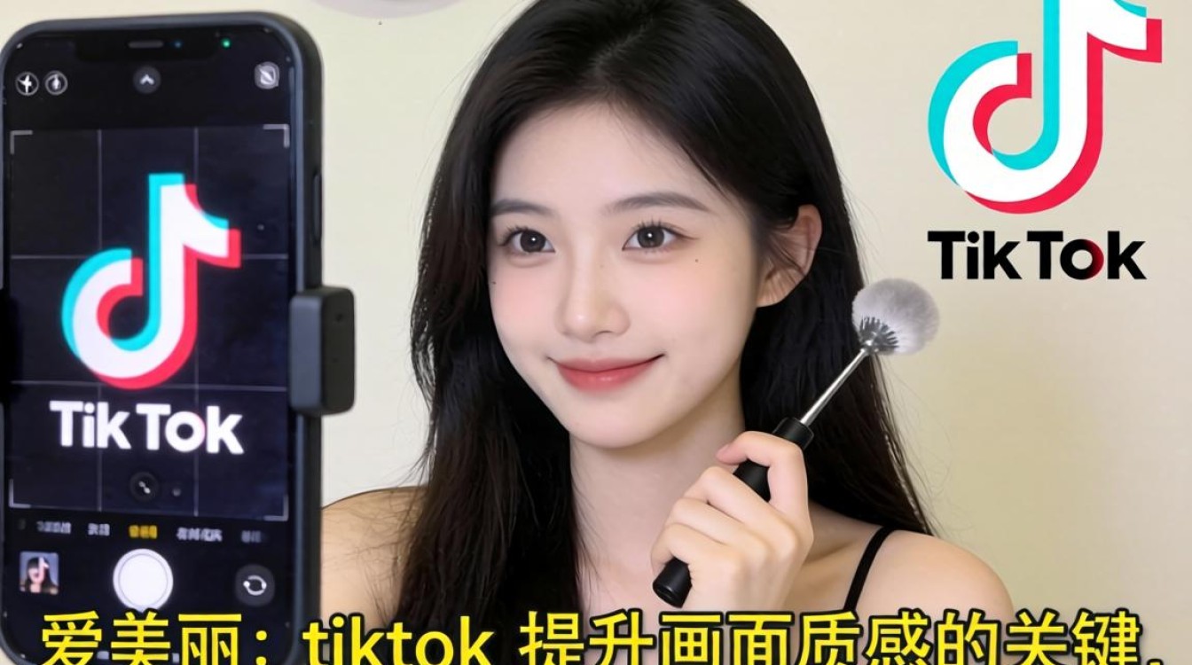 视频拍摄爱美丽在tiktok提升画面质感