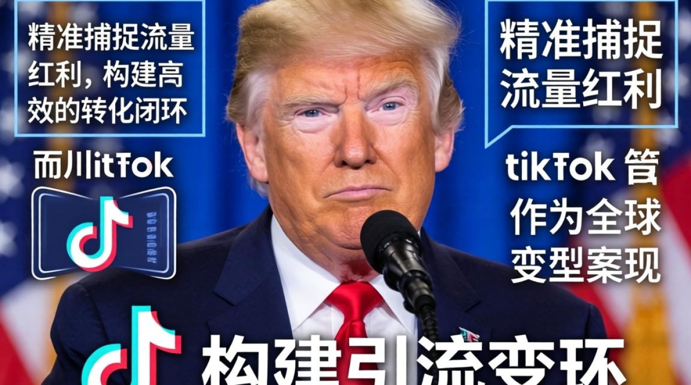 川普TikTok账号如何引流变现