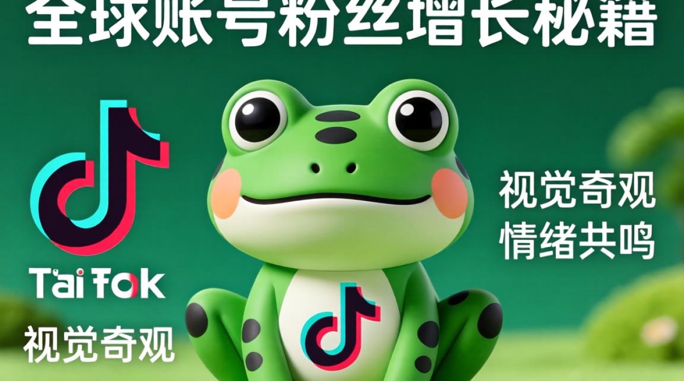 TikTok 青蛙人偶全球账号粉丝增长秘籍
