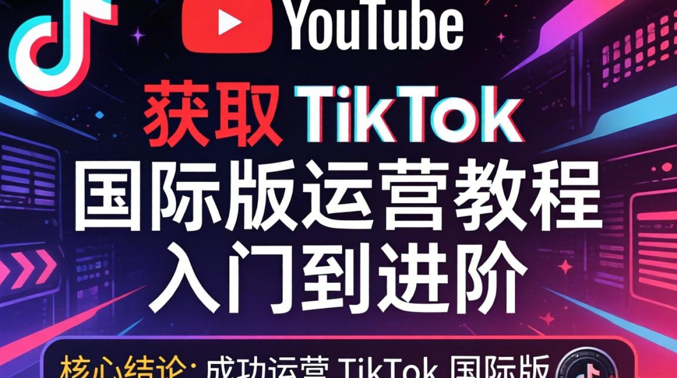 YouTube 获取 TikTok 国际版运营教程入门到进阶