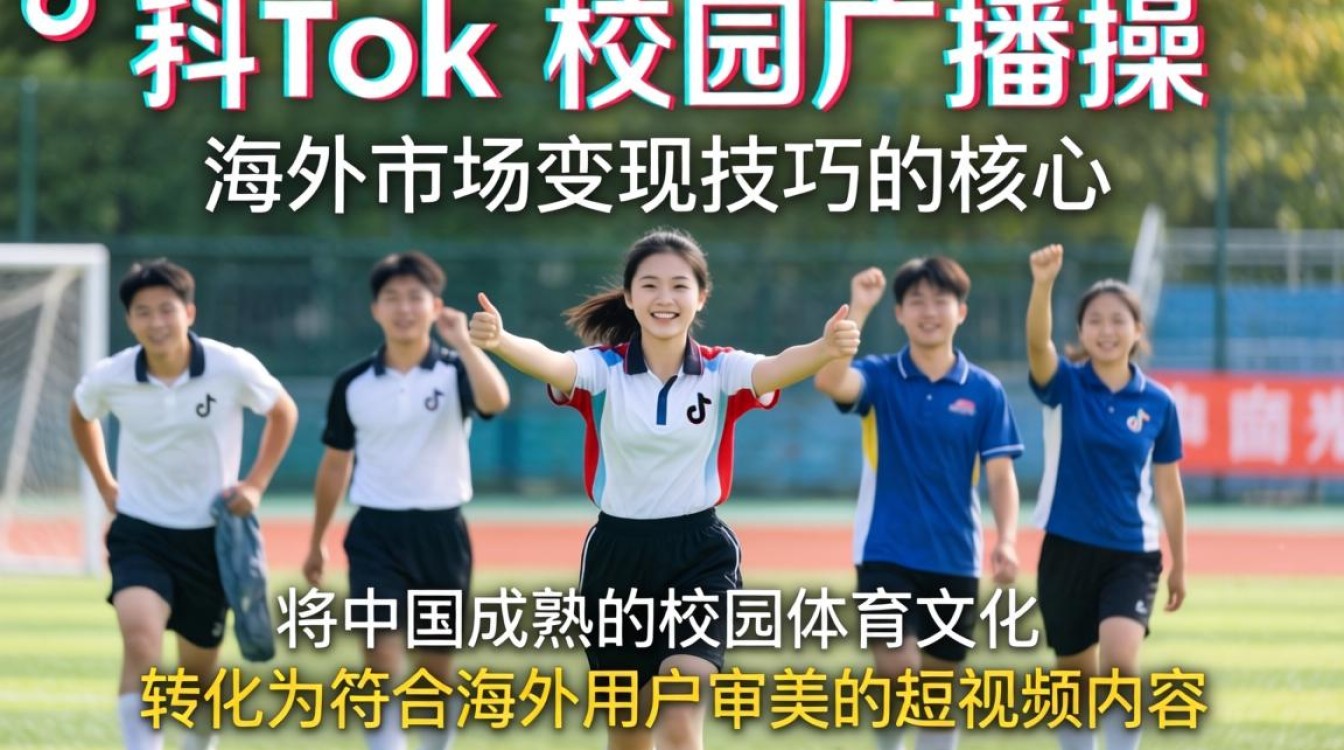 海外 TikTok 校园广播操变现技巧