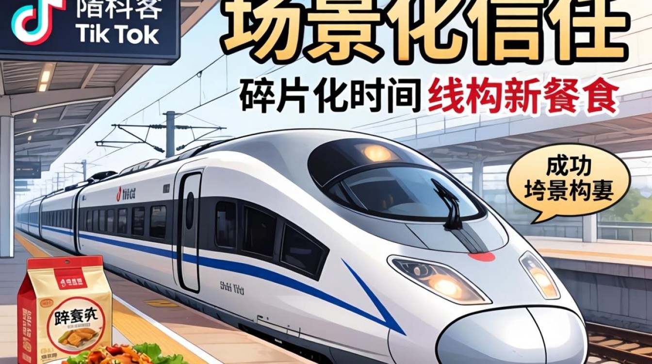 TikTok 上高铁点餐怎么点