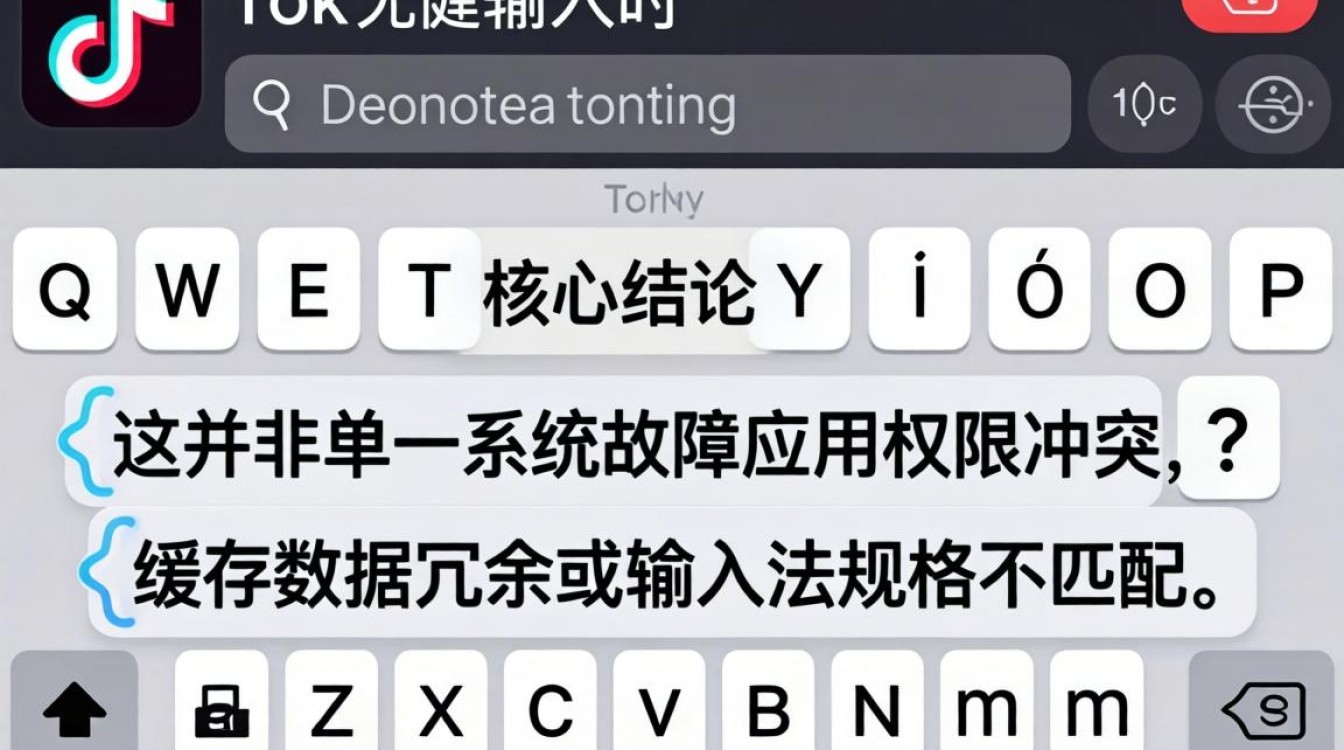TikTok 键盘无法输入原因及解决攻略