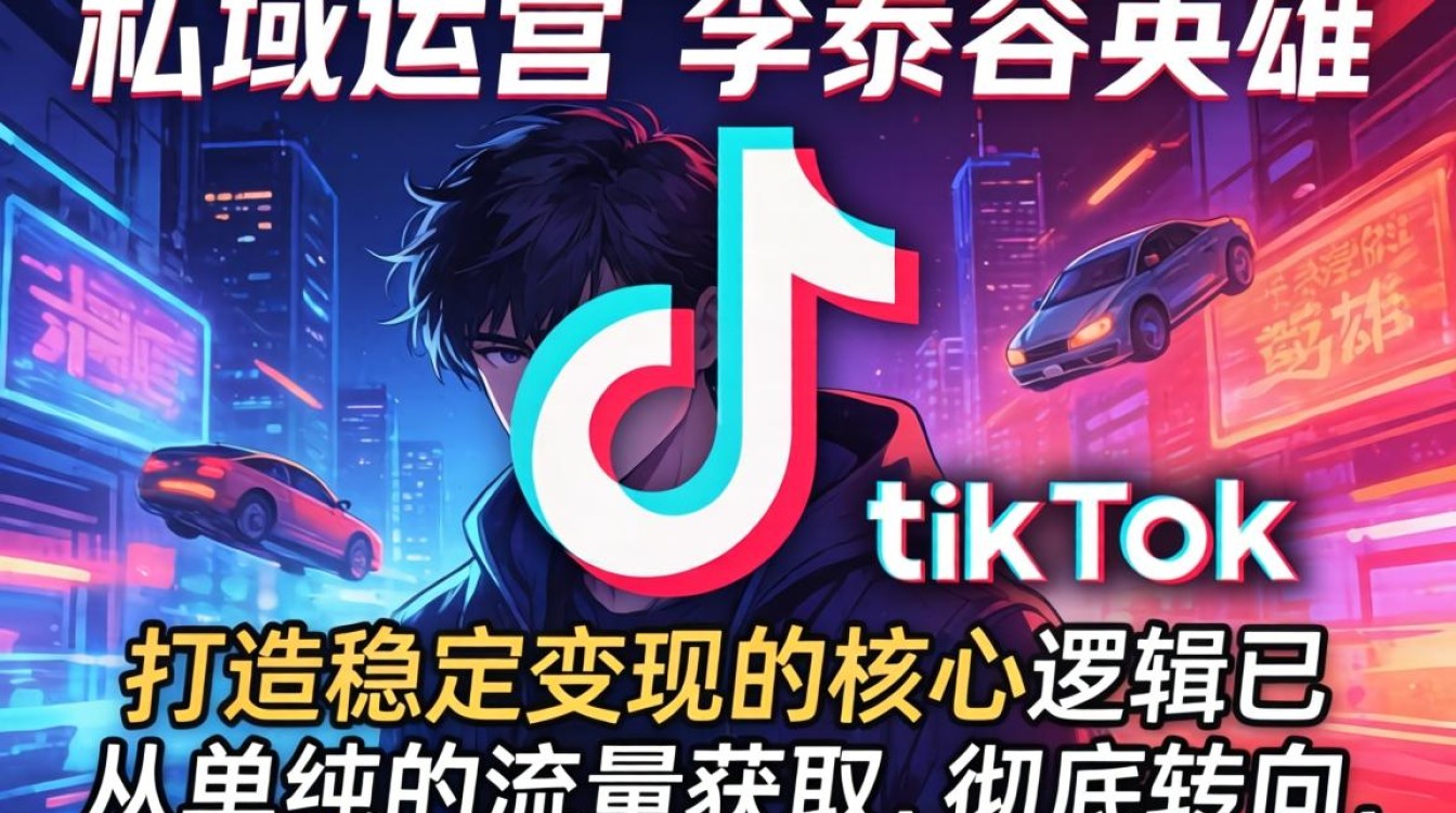私域运营李泰容英雄 TikTok 打造稳定变现