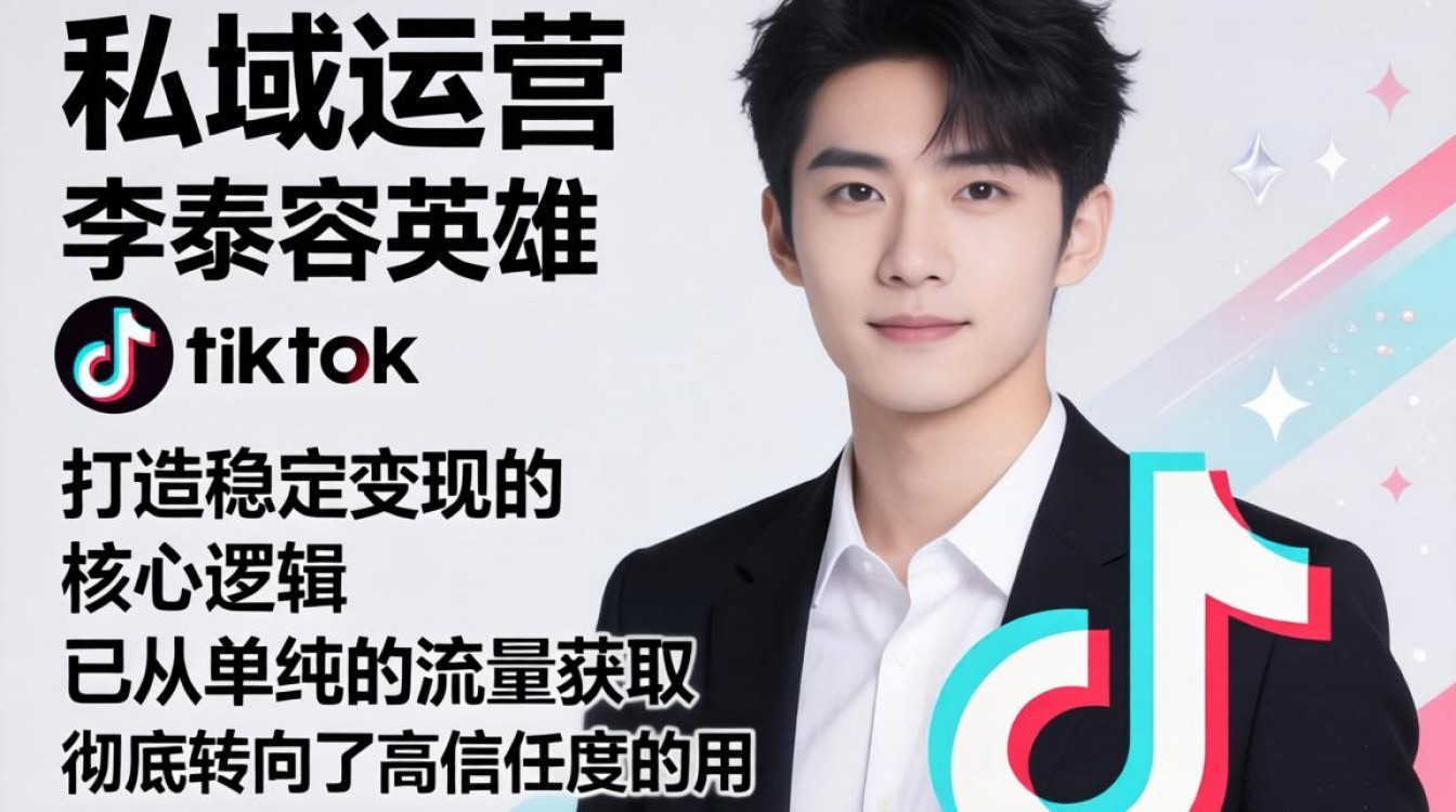 私域运营李泰容英雄 TikTok 打造稳定变现