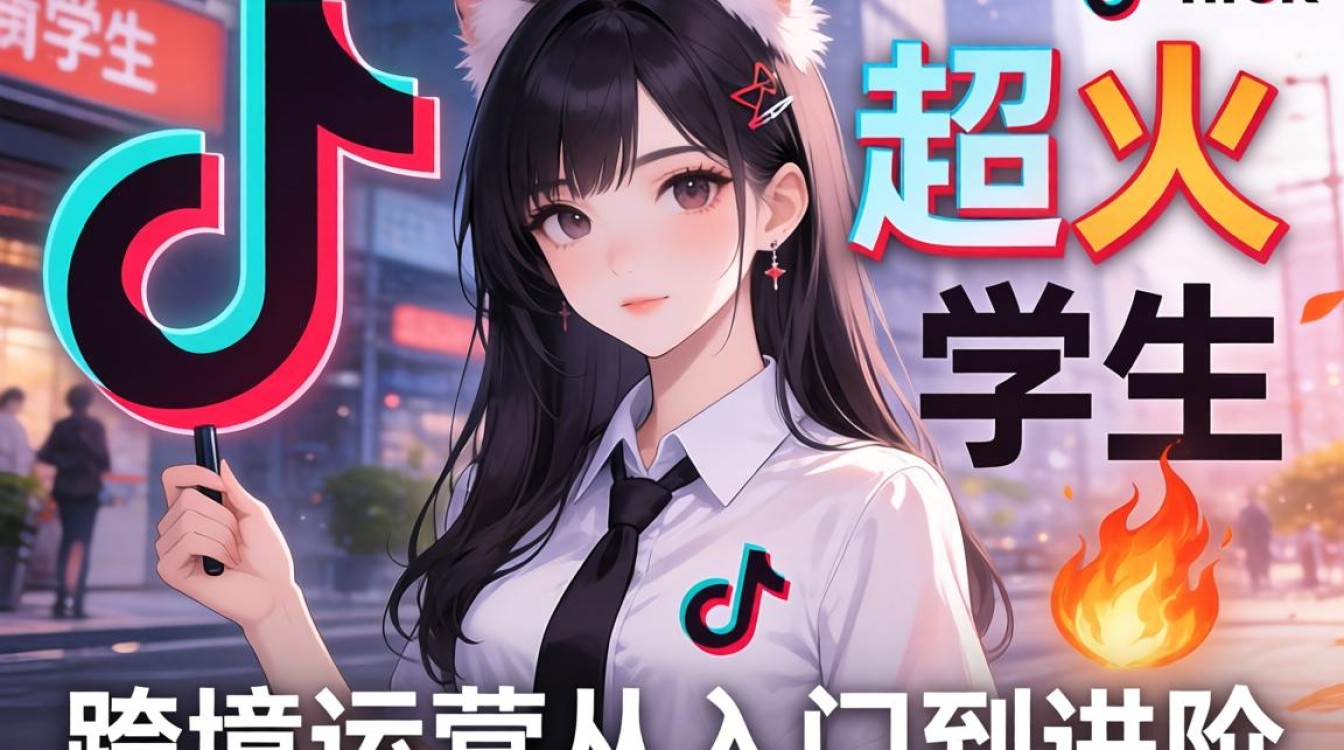 TikTok 超火女学生跨境运营从入门到进阶