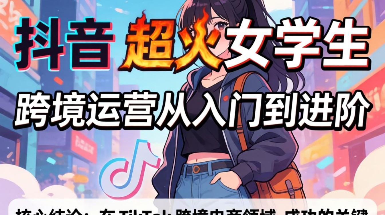 TikTok 超火女学生跨境运营从入门到进阶
