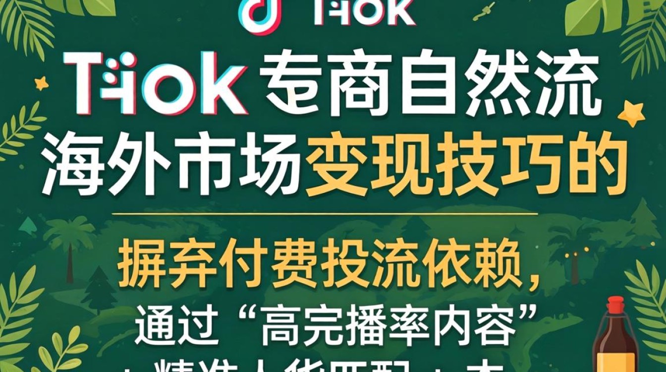 TikTok 电商自然流怎么变现