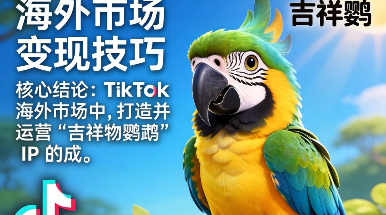 TikTok 吉祥物鹦鹉怎么赚钱