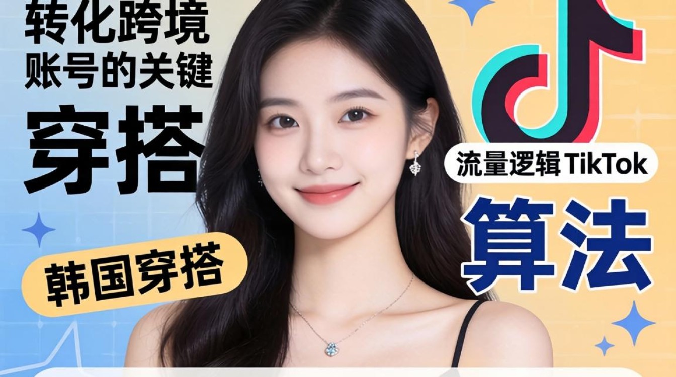 TikTok 韩国穿衣小姐姐跨境运营从入门到进阶