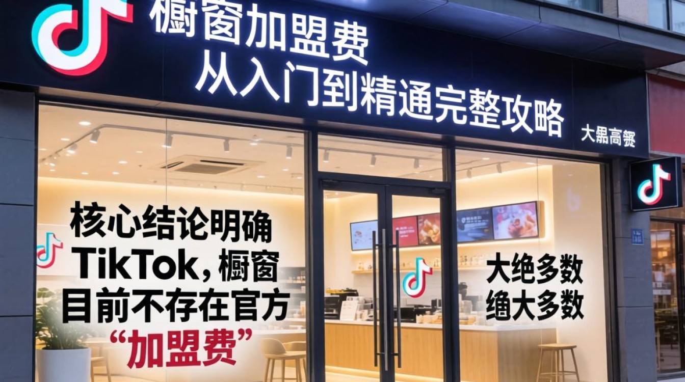 TikTok 橱窗加盟费从入门到精通完整攻略