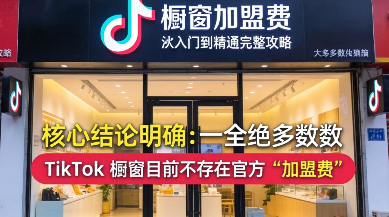 TikTok 橱窗加盟费从入门到精通完整攻略