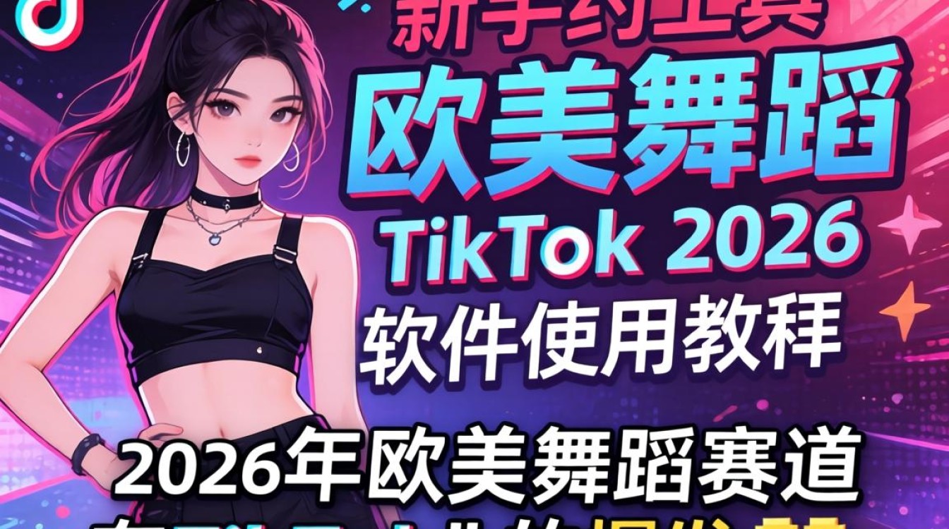新手工具欧美舞蹈tiktok2026软件使用教程