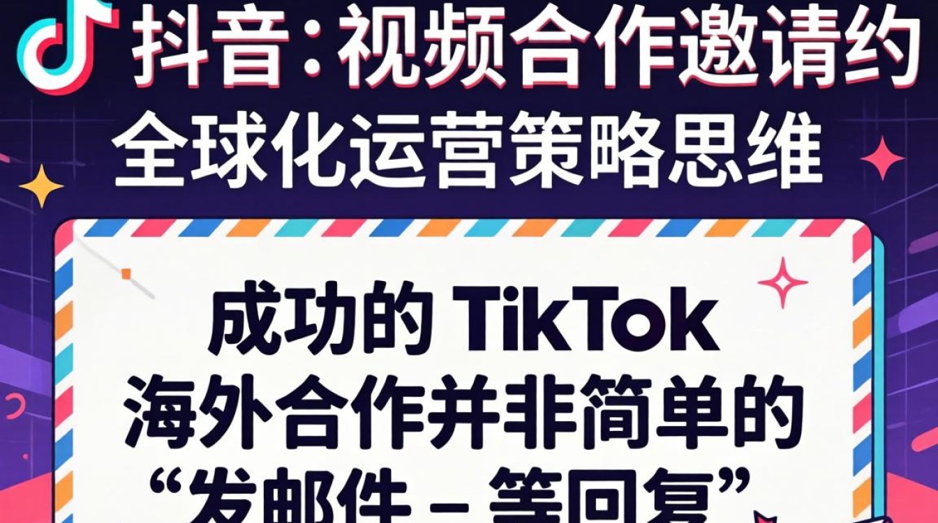 TikTok 视频合作邀约邮件模板及全球化运营策略思维