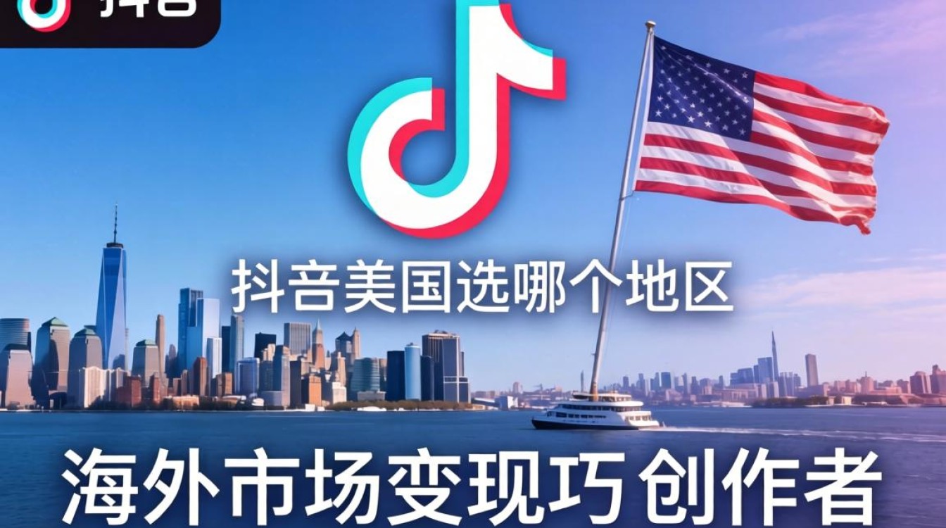 TikTok 美国选哪个地区