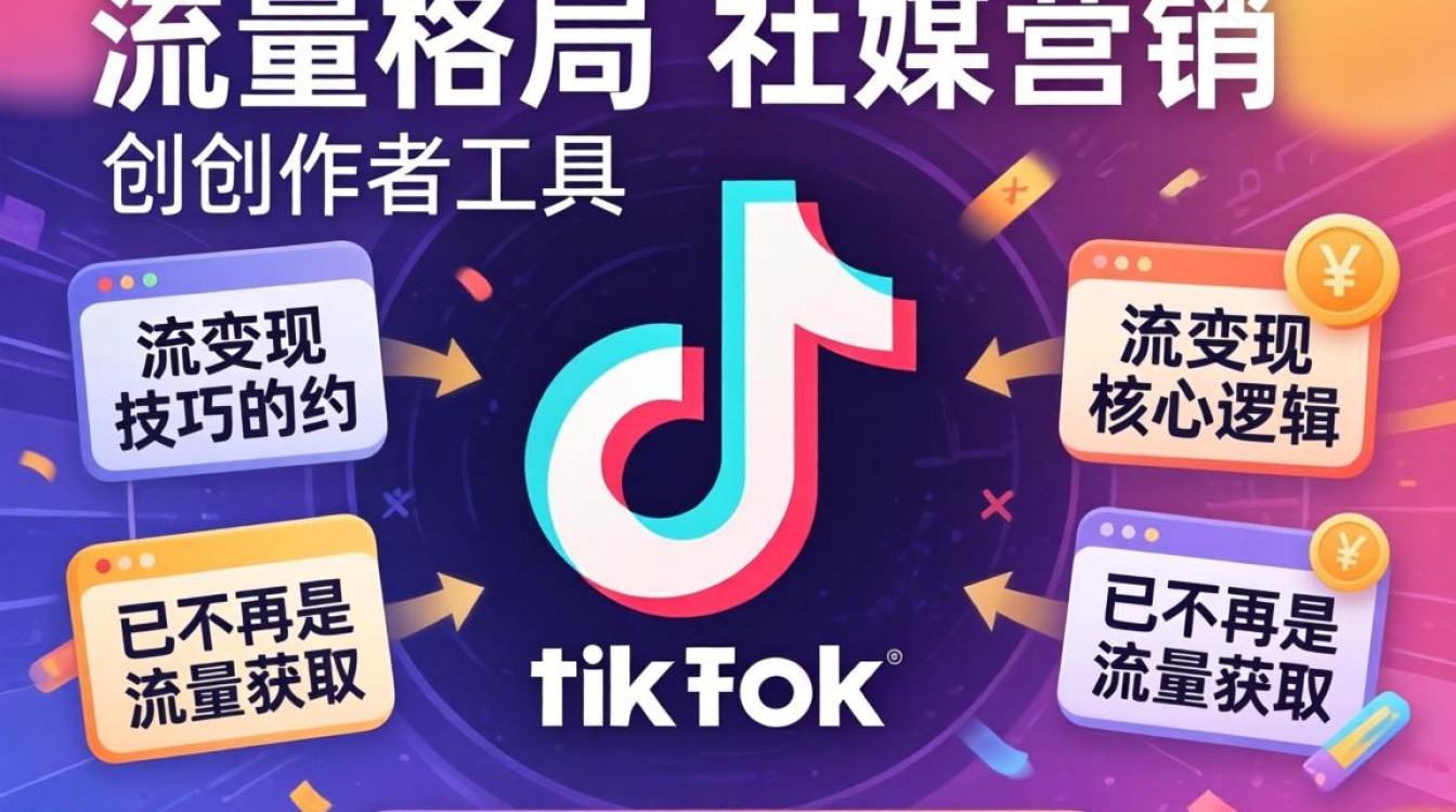 社媒营销创作者工具tiktok引流变现技巧