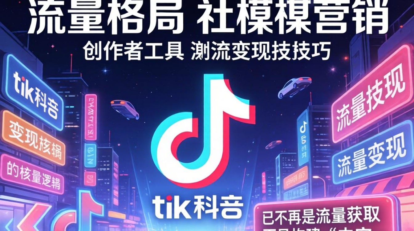 社媒营销创作者工具tiktok引流变现技巧