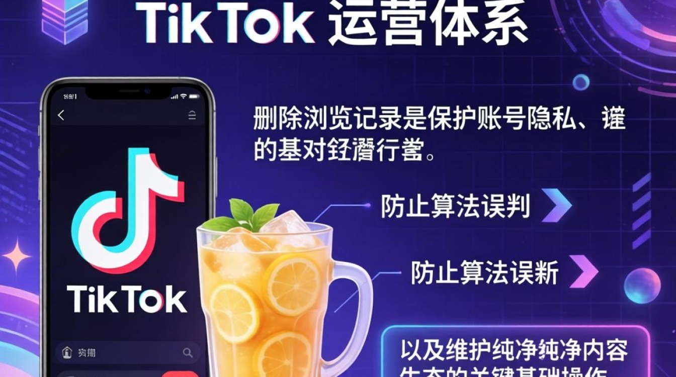 TikTok 怎么删除浏览记录