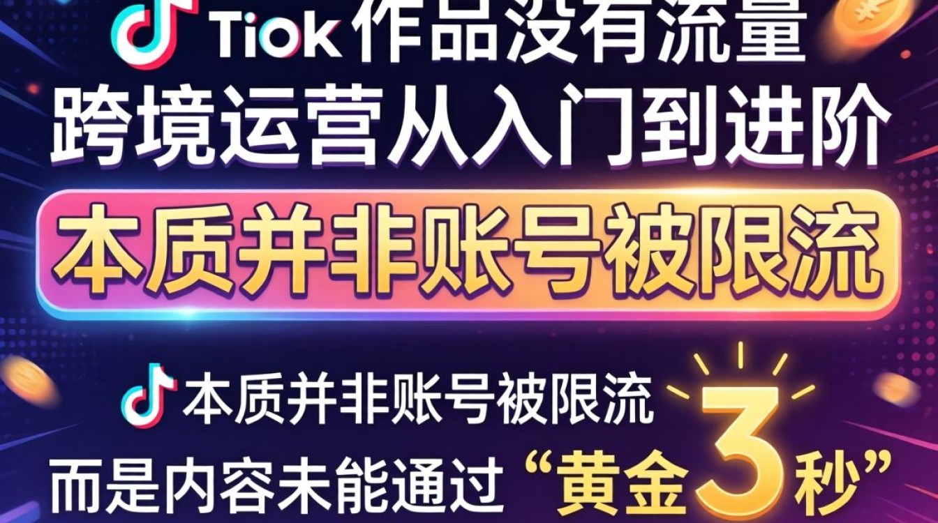 TikTok 发作品没流量怎么办