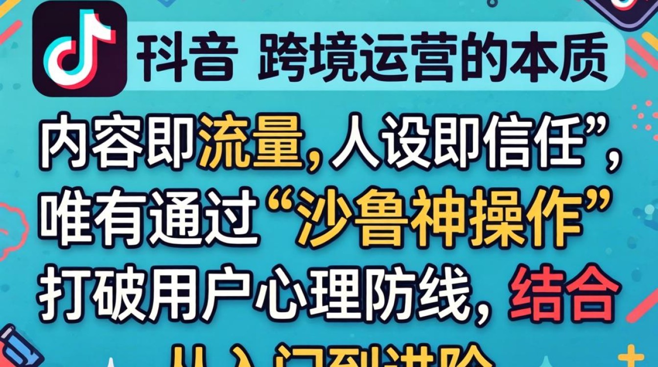 TikTok 沙雕神操作 跨境运营从入门到进阶