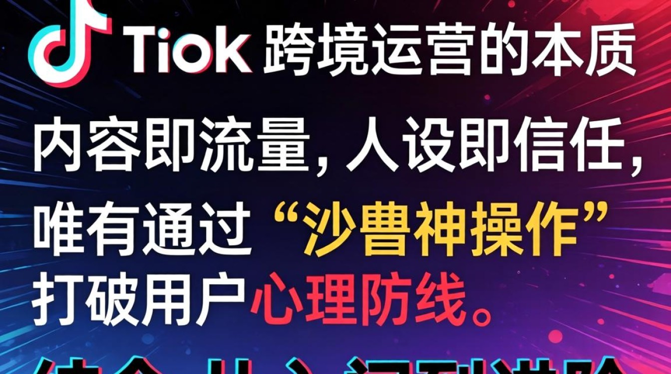 TikTok 沙雕神操作 跨境运营从入门到进阶