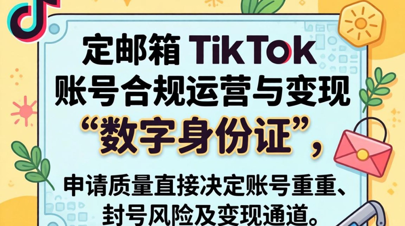 TikTok 如何申请海外邮箱
