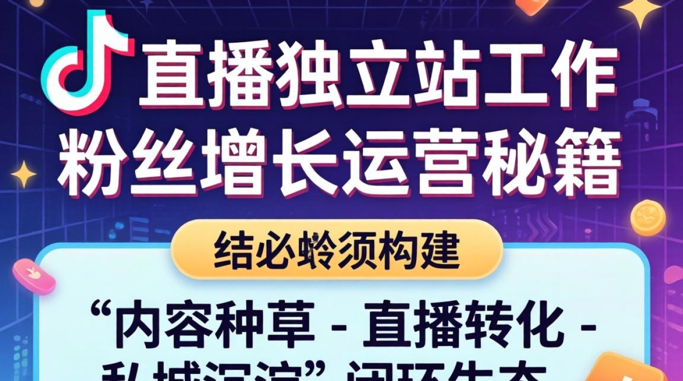 TikTok 直播独立站工作粉丝增长运营秘籍