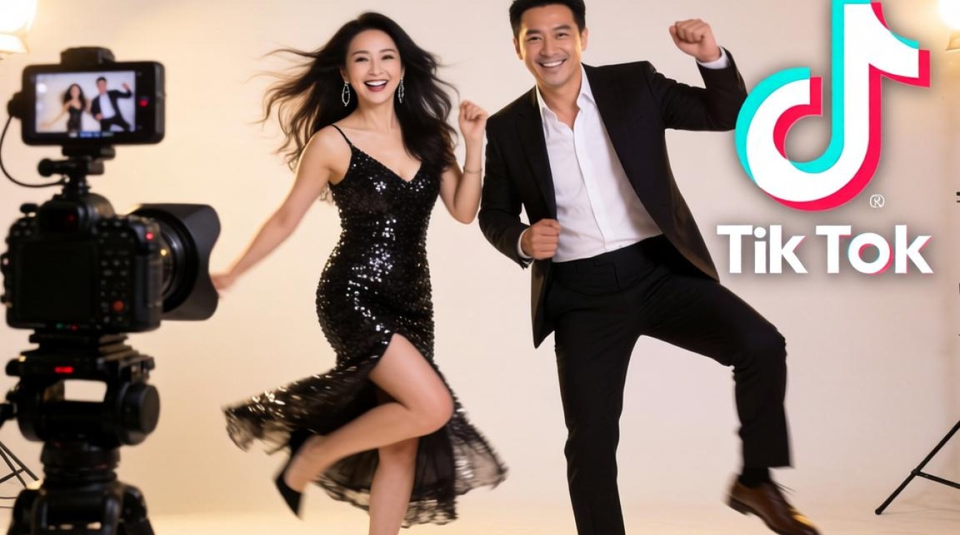 钟丽缇和老公跳 TikTok 如何提升画面质感