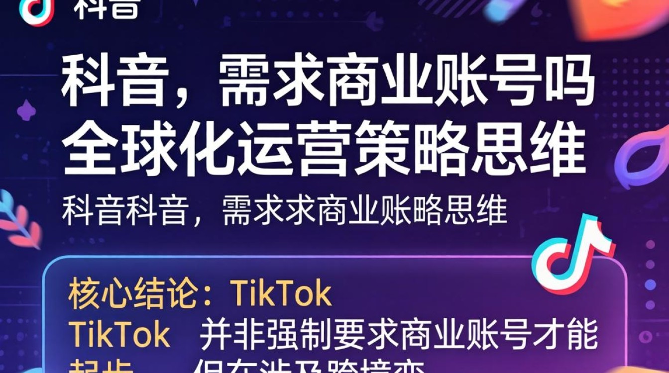 TikTok 商业账号有什么用