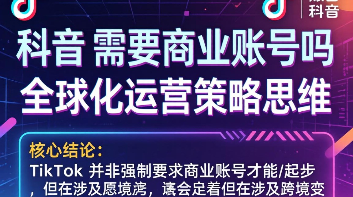 TikTok 商业账号有什么用