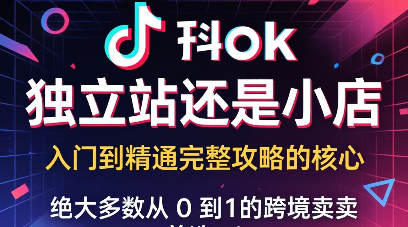 TikTok 独立站与小店区别对比