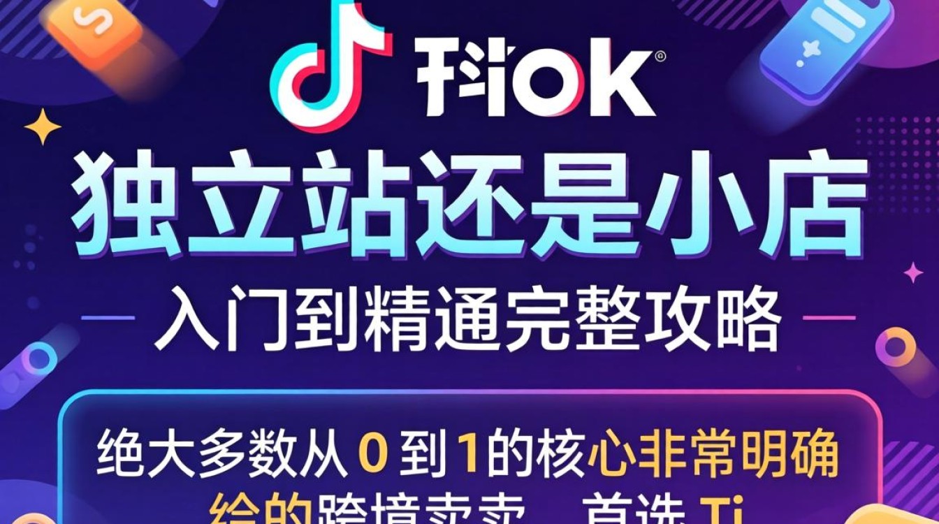 TikTok 独立站与小店区别对比